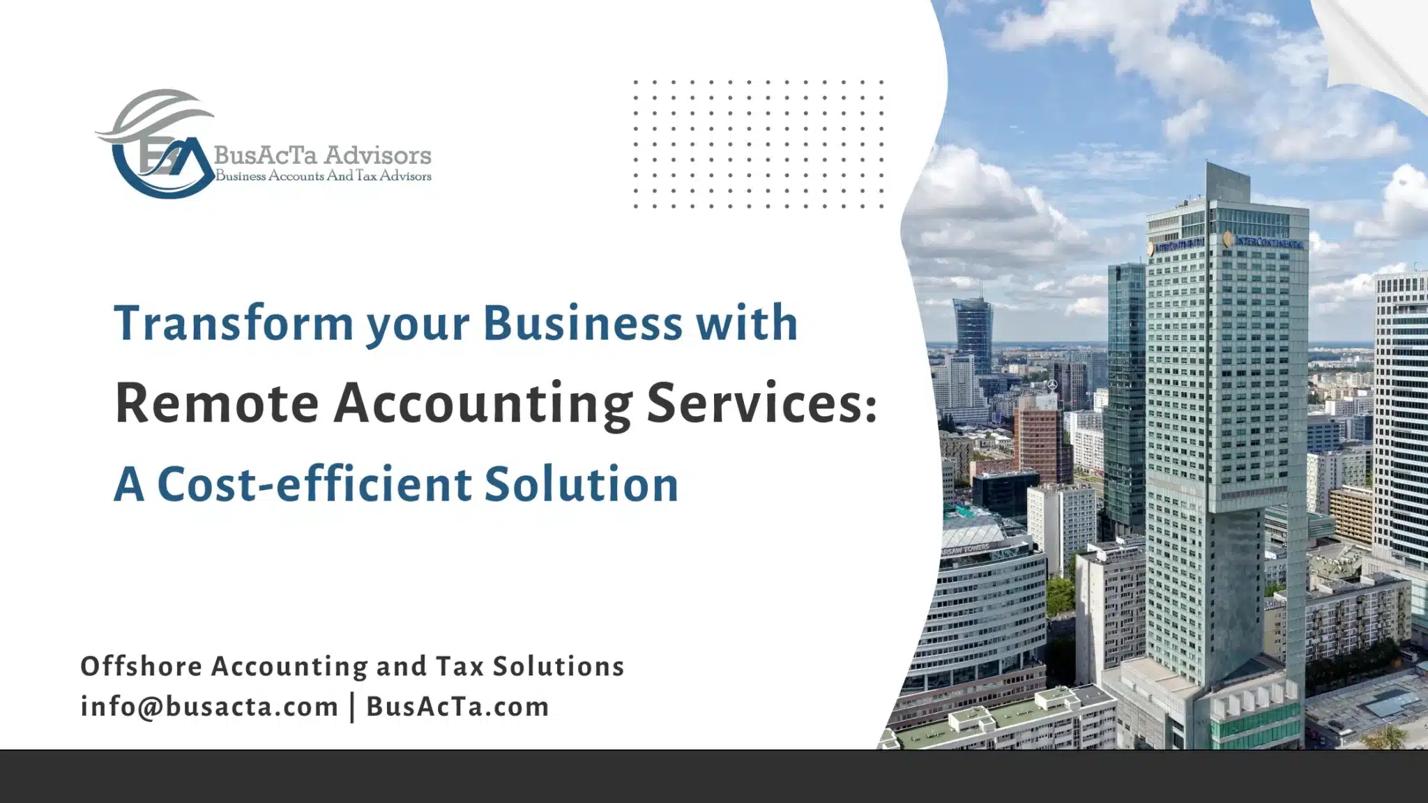 The Future of Bookkeeping: Remote Accounting Services for Modern Businesses