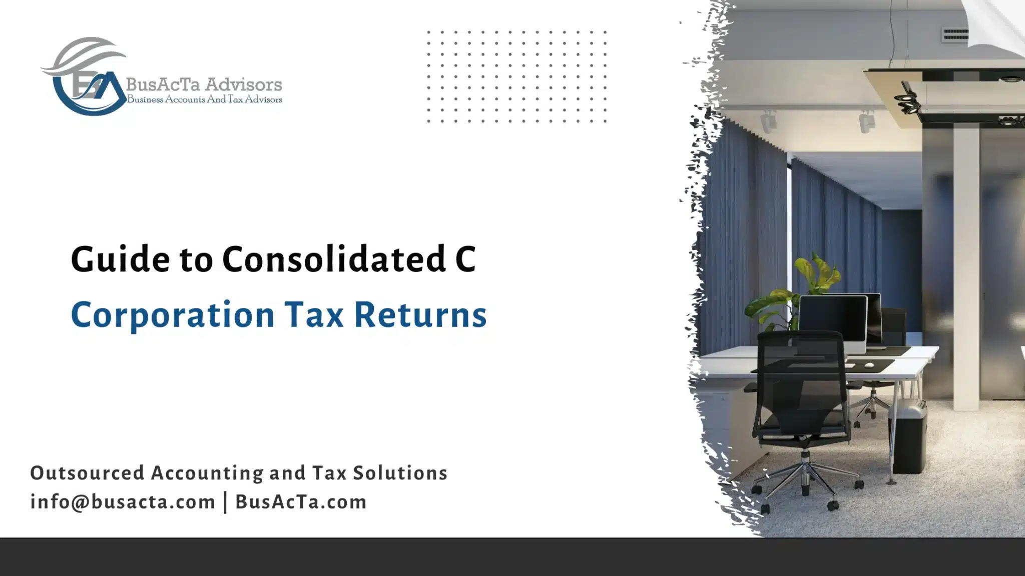 Guide to Consolidated C Corporation Tax Returns