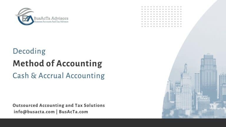 Cash and Accrual Accounting