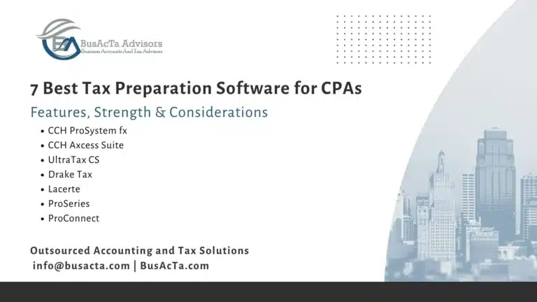 7 Best Tax Software for CPA