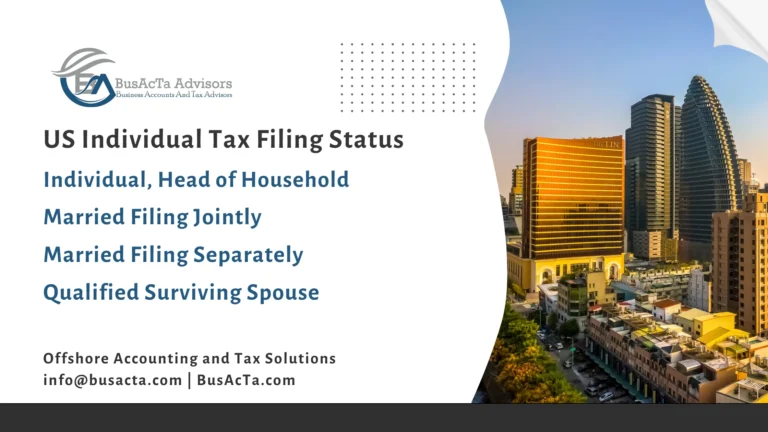 US Individual Tax Filing Status