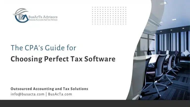 Choosing the Right Tax Software