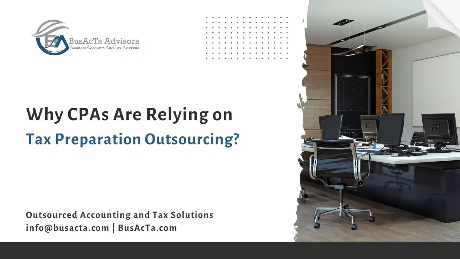 Outsourcing Tax Preparation