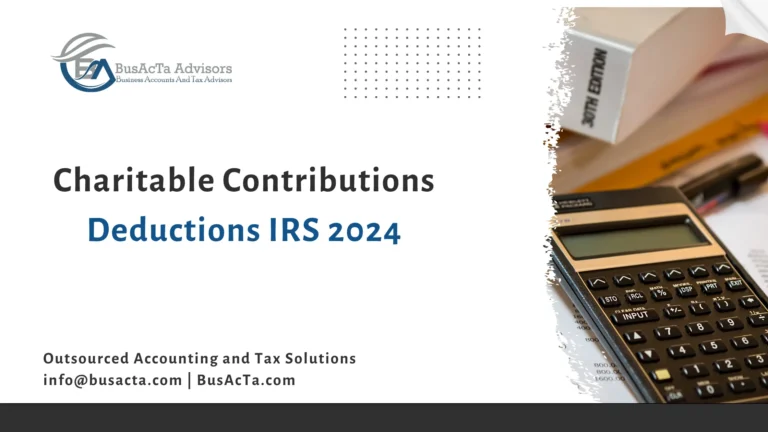 Charitable Contributions Deductions IRS 2024: All You Need to Know