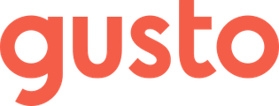 Gusto payroll software logo
