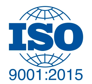 ISO 9001:2015 Certified badge